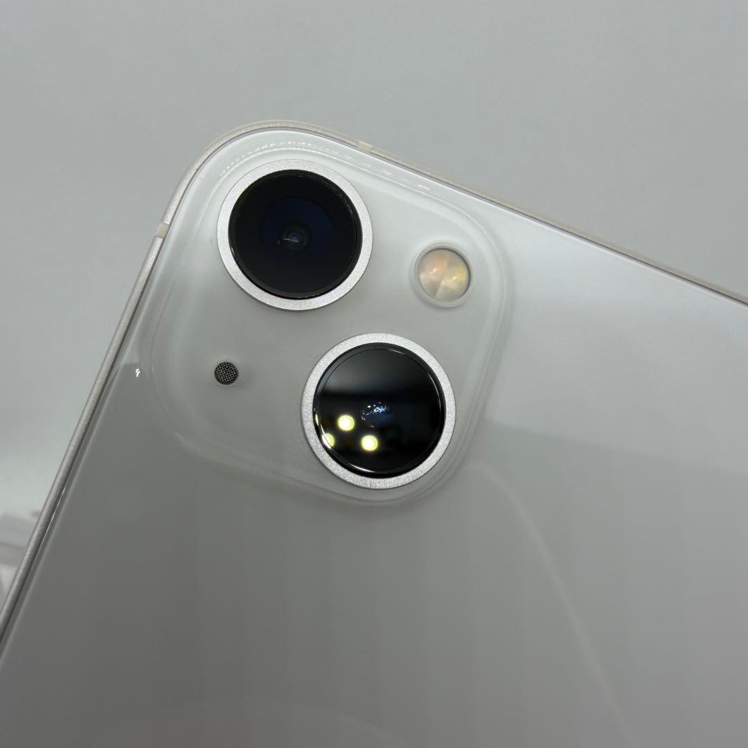 【美品】iPhone13 256GB SIMフリー スターライト 白 本体