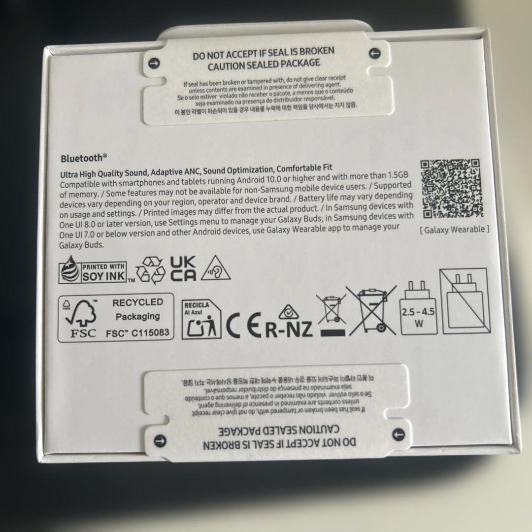 Samsung Galaxy Buds3 ワイヤレスイヤホン シルバー