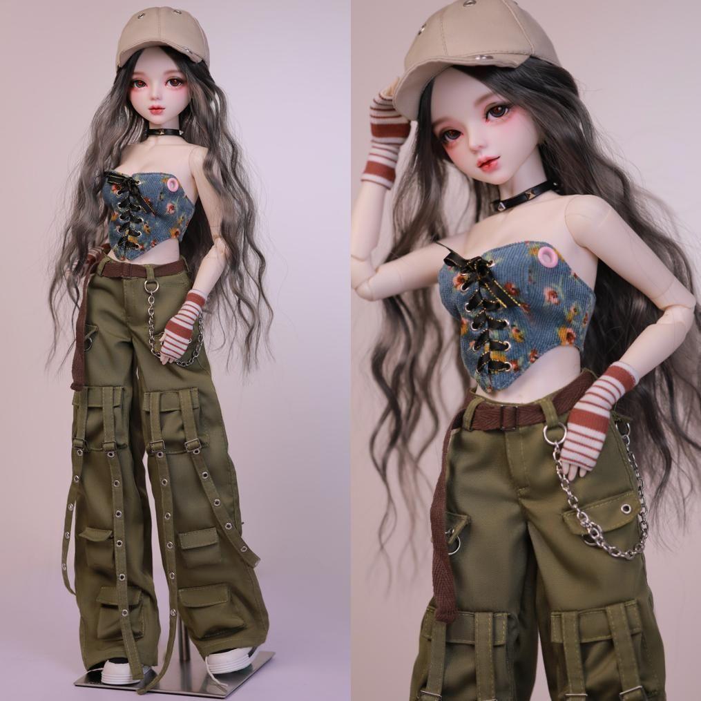 BJD 1/3ドール フルセット 本体 56cm 球体関節人形 眼球 衣装 全身