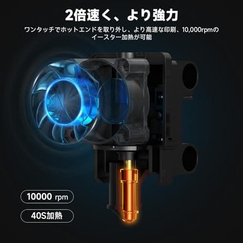Entina 3Dプリンター TINA2 Plus、高速高精度 250mm/＜＞