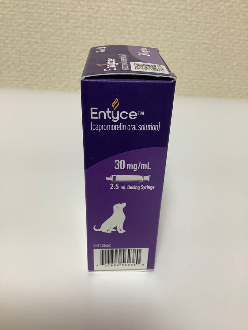 エンタイス15ｍｌ犬用　未使用　シリング付き