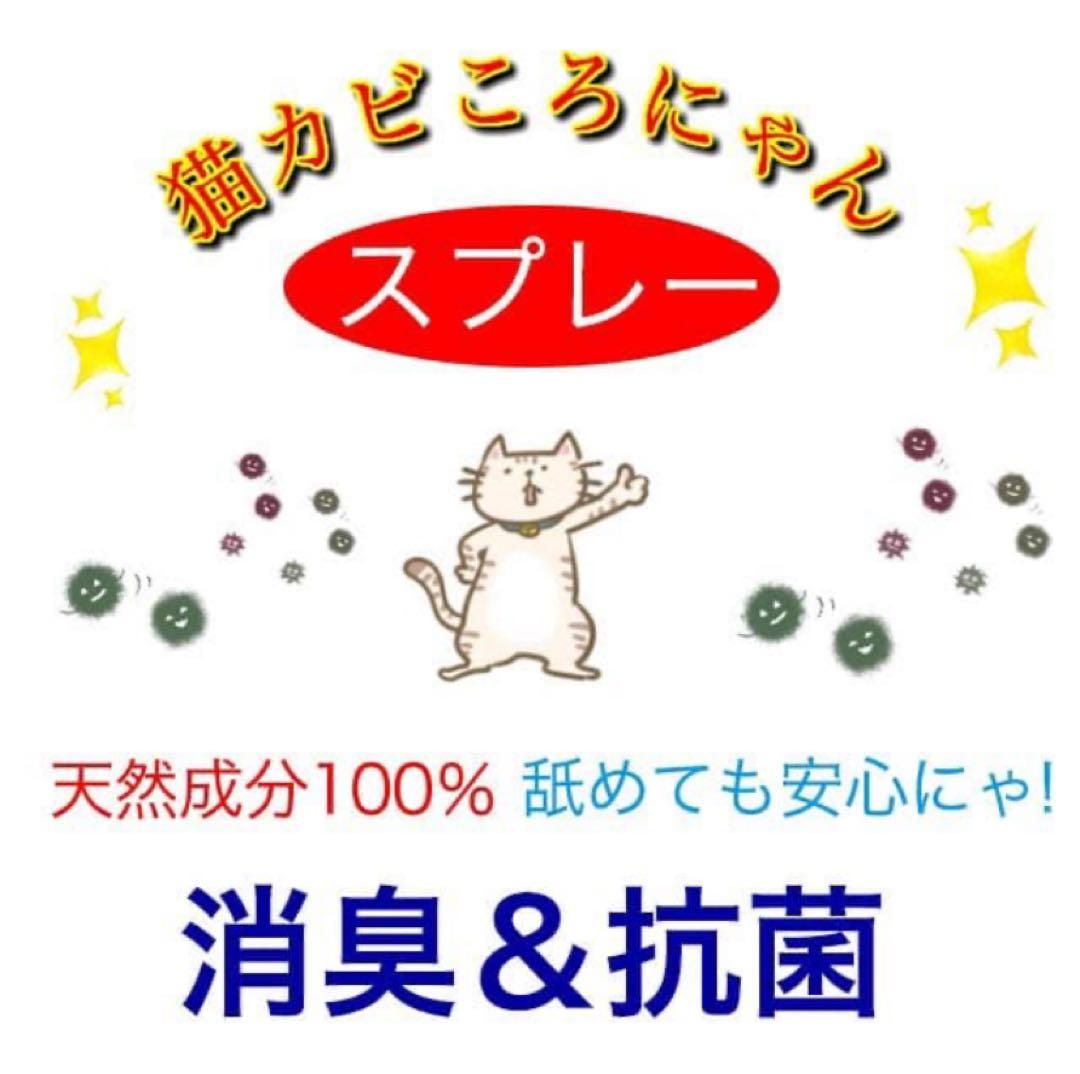 猫カビころにゃん【おトク5本セット】安心猫カビ対策スプレー※着払い