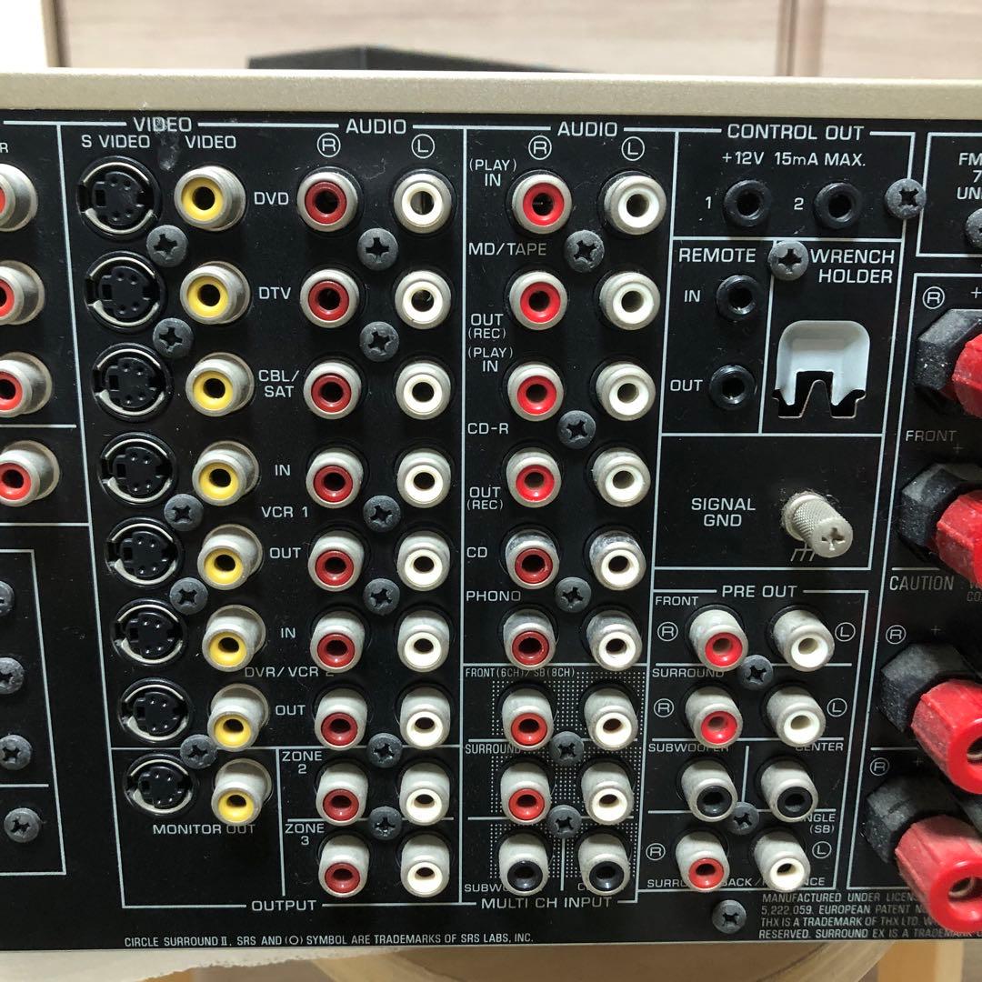 YAMAHA DSP-AX1600 アンプ 純正リモコン付 電源確認済 現状渡し