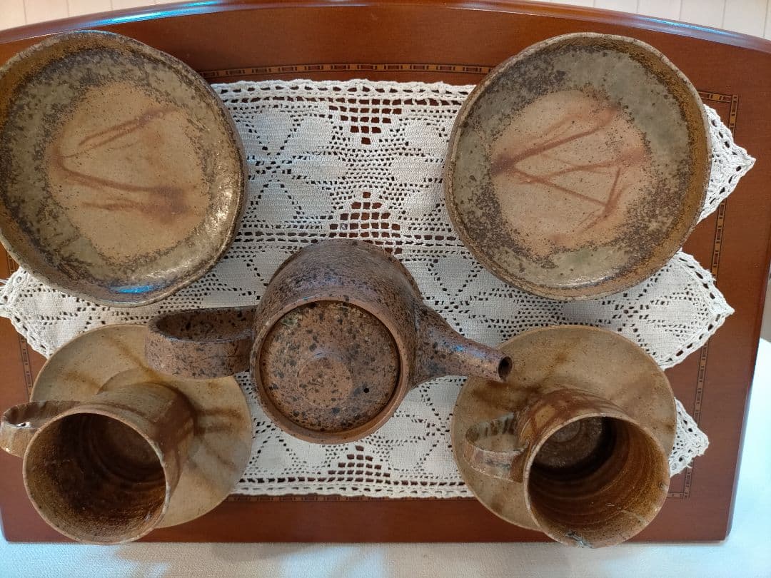陶器　ティー　コーヒー　セット