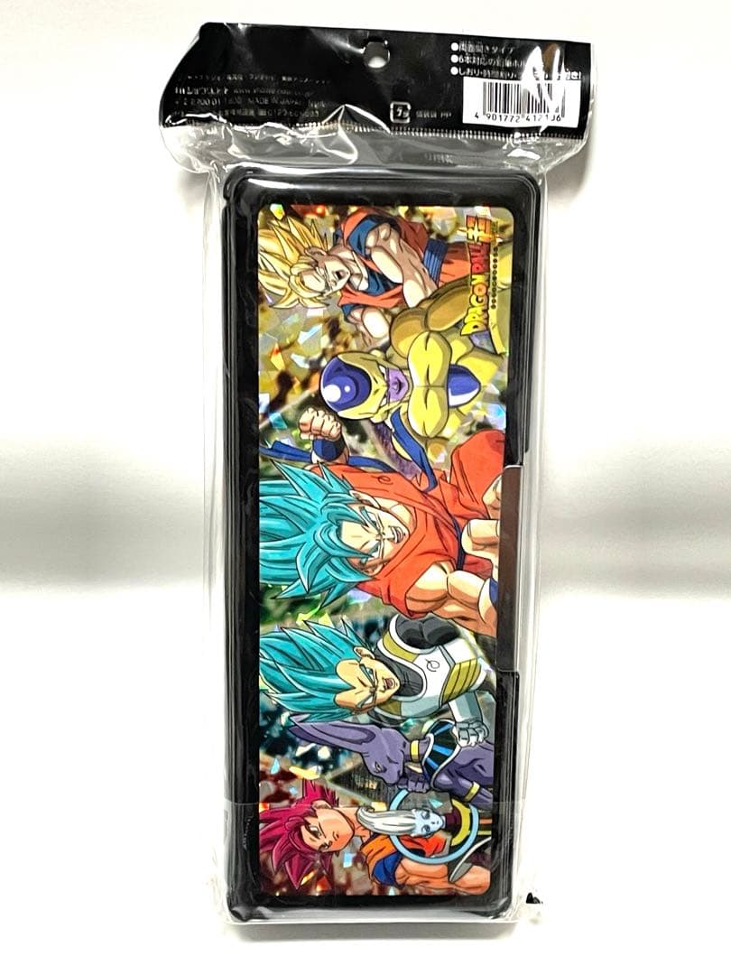 新品 未開封 ドラゴンボール超 ホログラム 両面 筆箱 筆入れ ペンケース