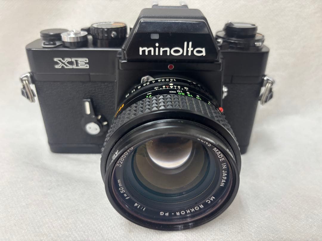 ミノルタXE 50mm /135mmレンズ２本付　中古品