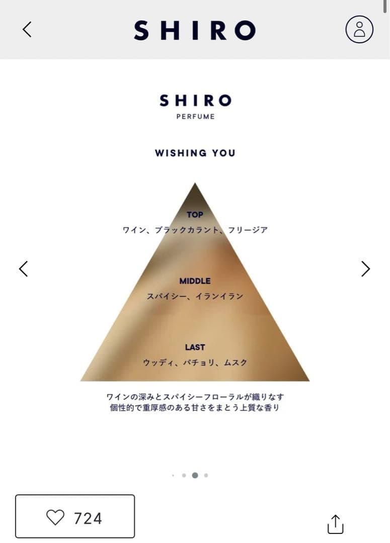 【2025限定品】SHIRO ウィッシングユー オードパルファム50ml