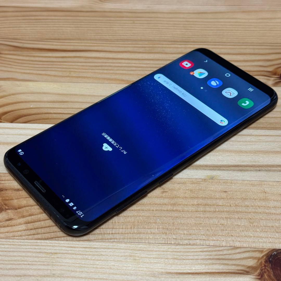SIMフリー Galaxy S8+ 64GB ミッドナイトブラック7370