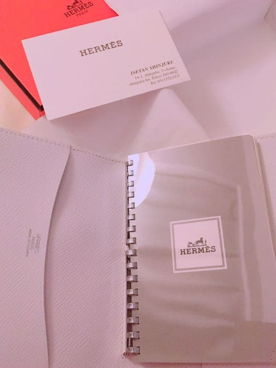 HERMES エルメス  ノート　無地　新品