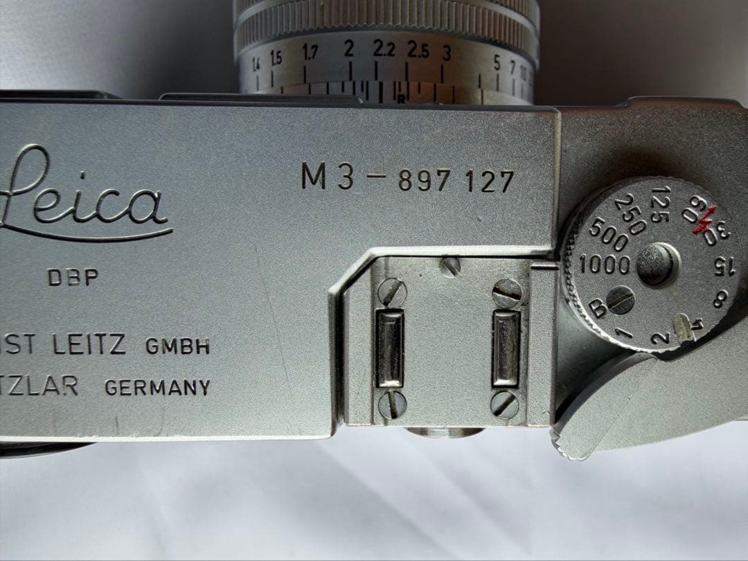Leica ライカ M3 897127 summarit f5㎝レンズセット