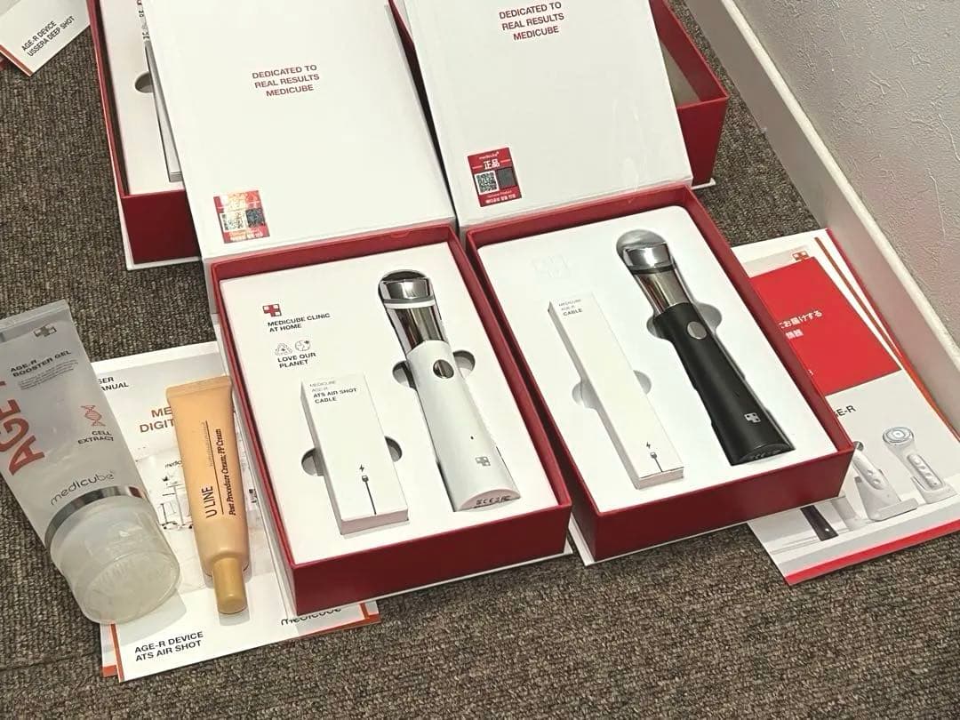 メディキューブ　美顔器4点セット　age-r 初代シリーズ