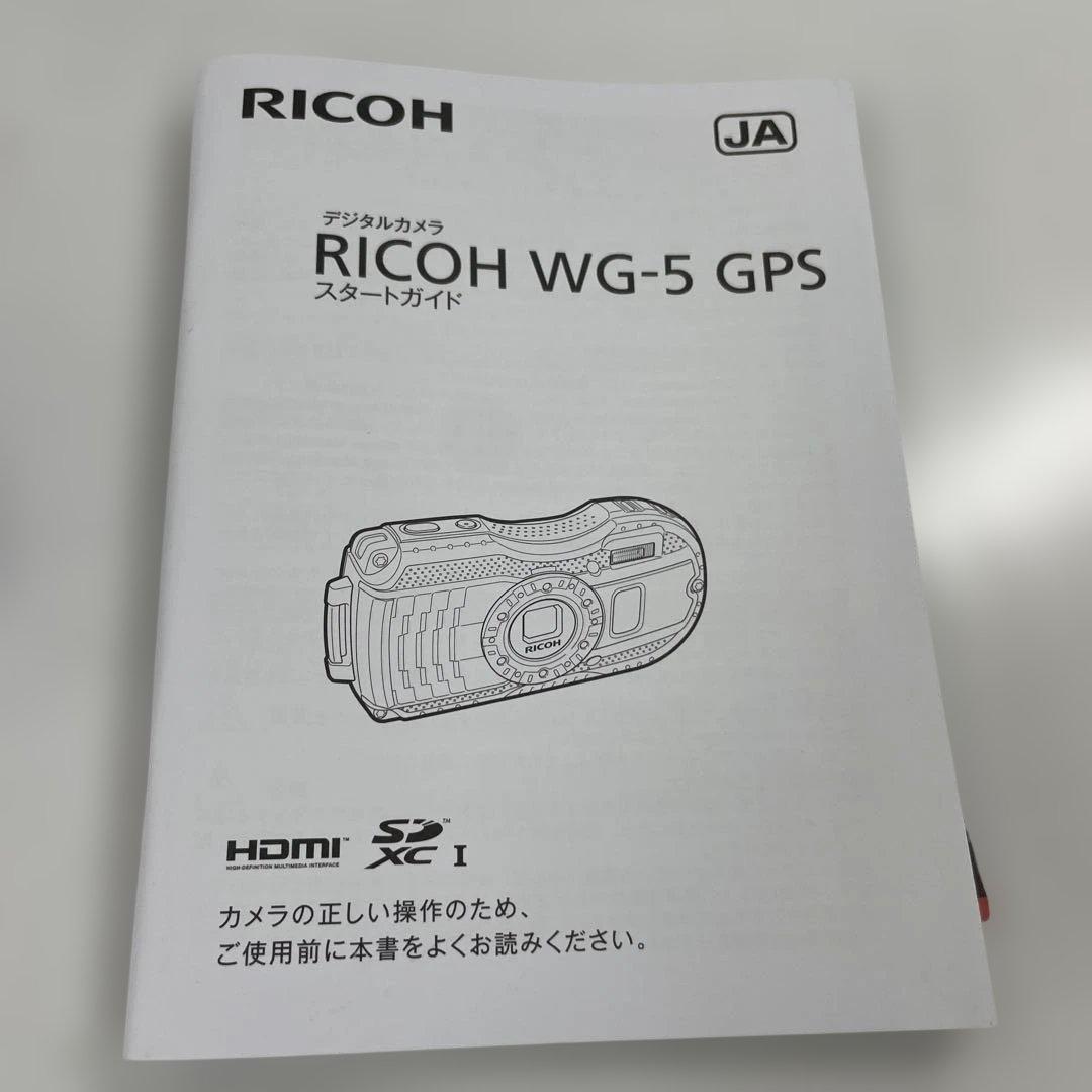 【美品】リコー　RICOH WG-5 GPS 防水