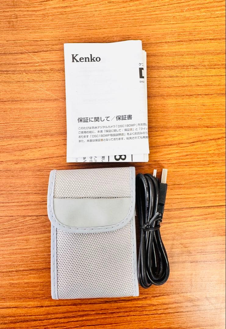 未使用 箱付 Kenko 防水デジタルカメラ DSC180WP