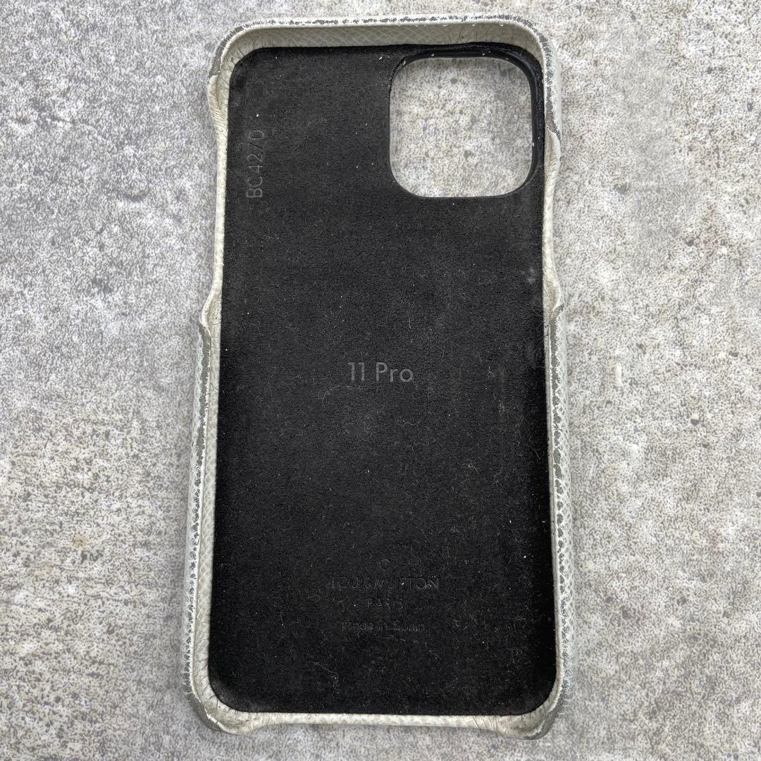 【希少】ルイヴィトン iPhone11Pro ケース 白 ホワイト モノグラム