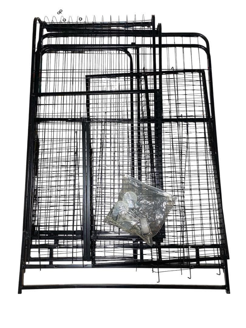 猫ケージ 猫用ケージ 78x55x100CM ブラック 猫ハウス 室内用猫
