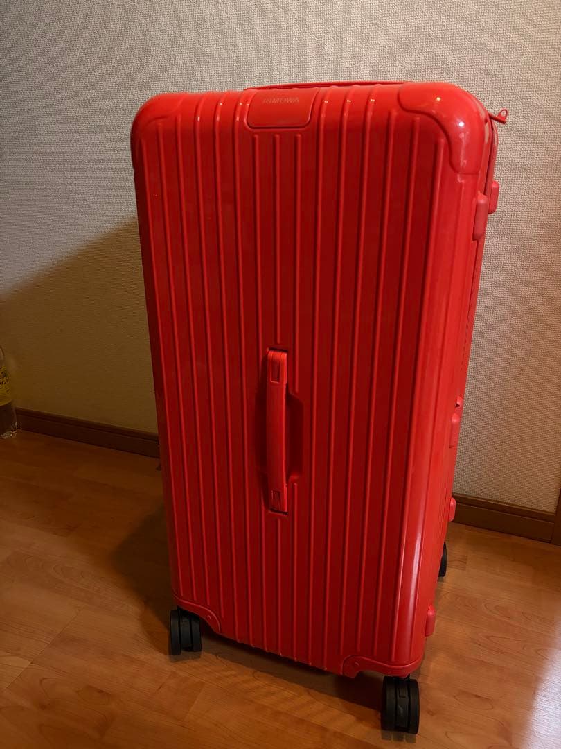 超美品　リモワ　トランクプラス　オレンジ 1度使用限定色　RIMOWA