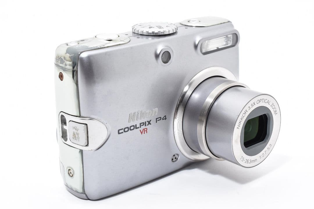 Nikon coolpix P4 シルバー