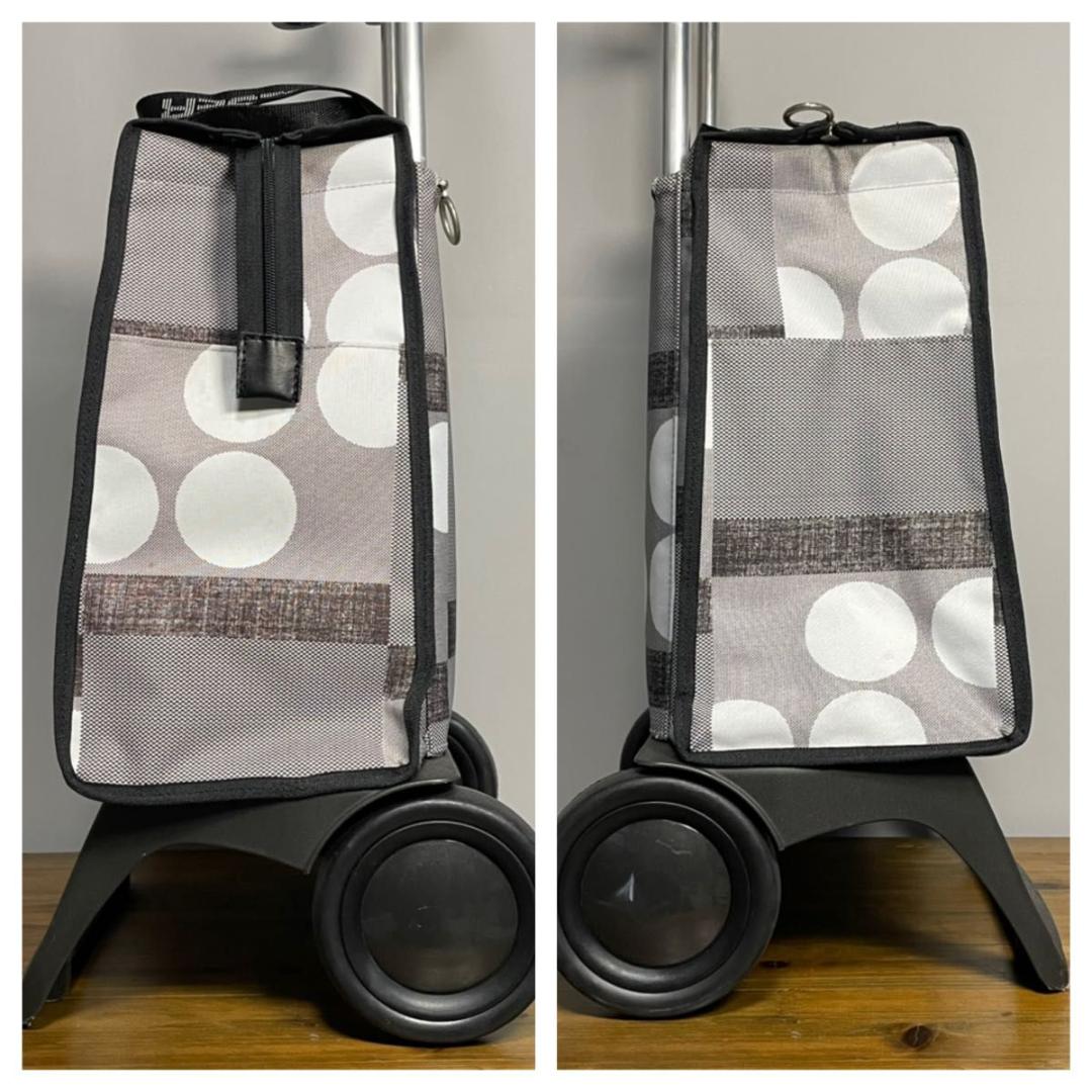 【ROLSER 】ショッピングカート 買い物 キャリー 軽量 北欧柄 大容量