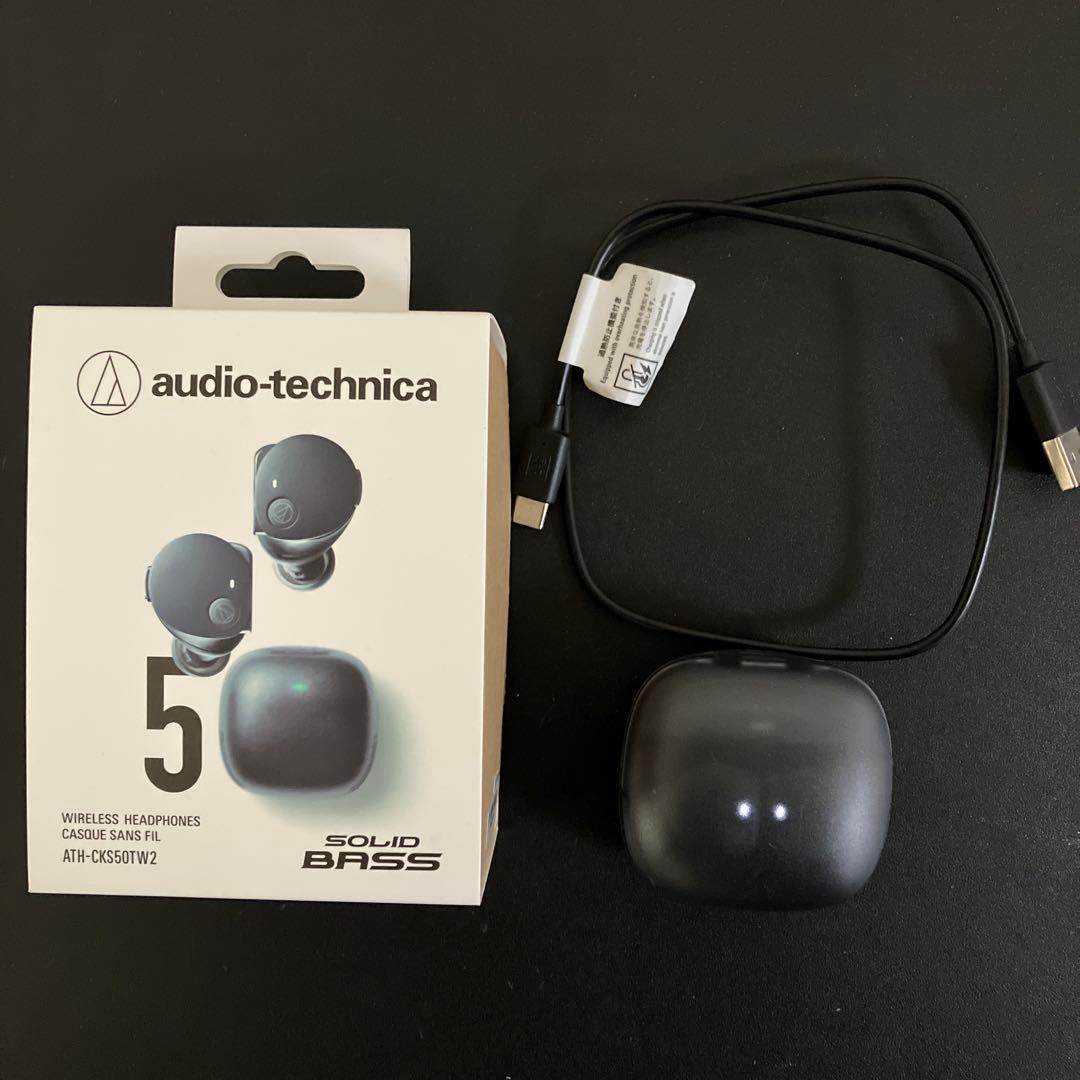 audio-technica ワイヤレスイヤホン ATH-CKS50TW2