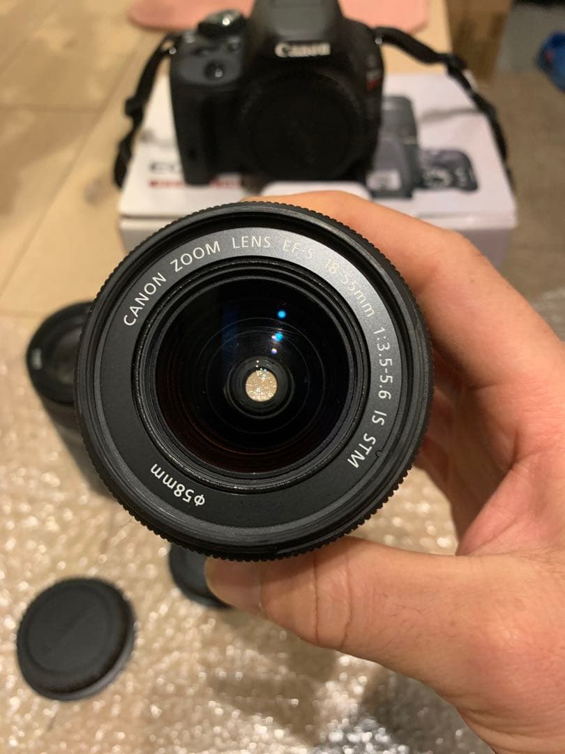 Canon EOS Kiss X7 本体とレンズ2本セット