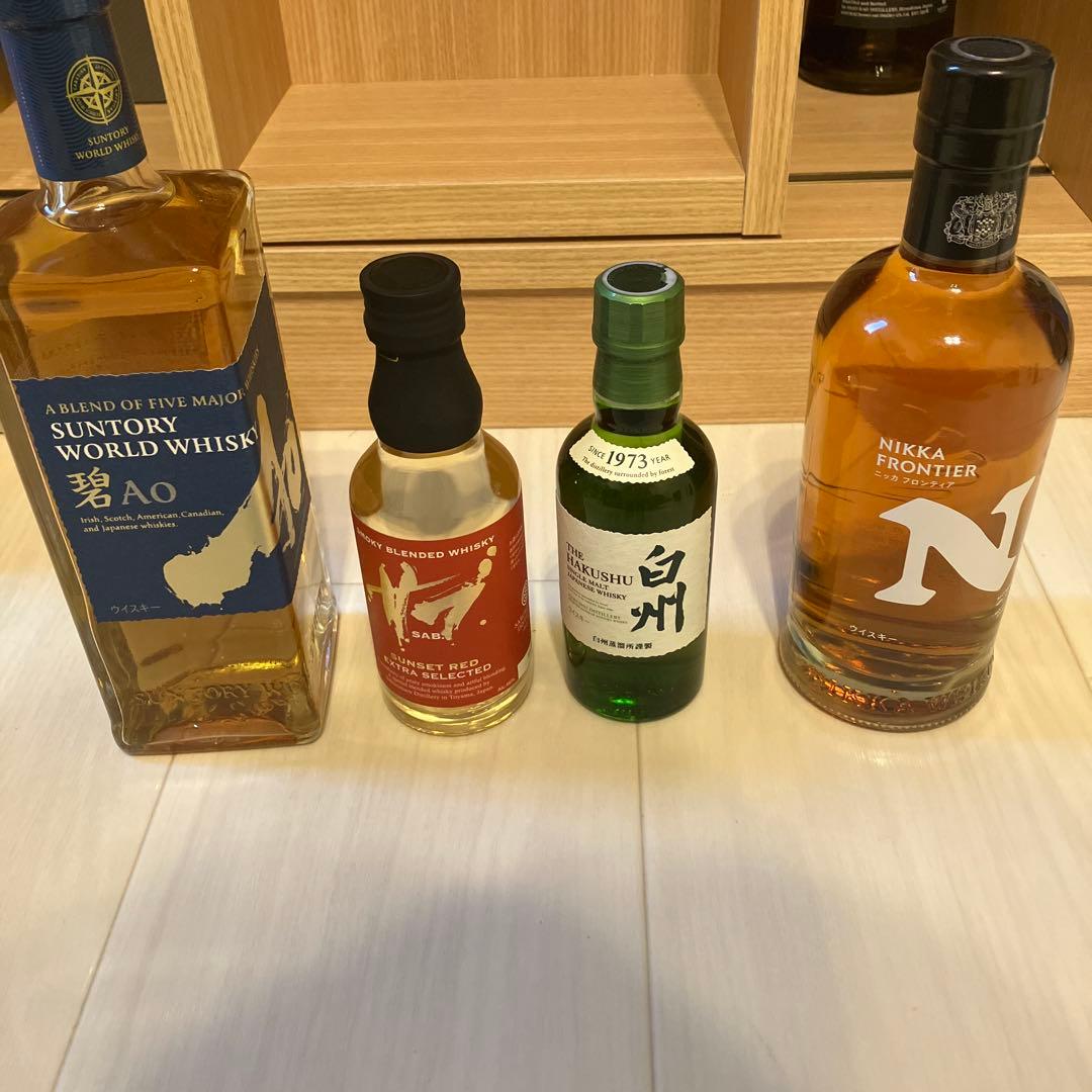 白州ミニボトル他4点セット