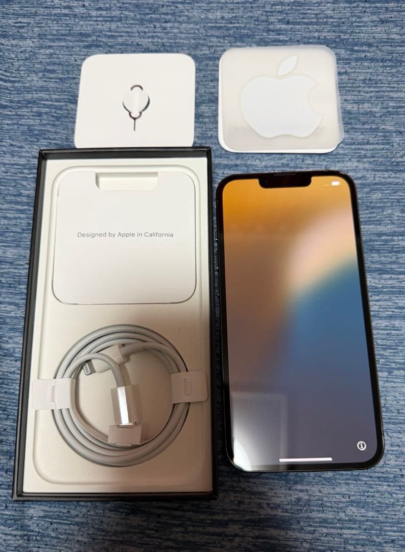 iPhone13pro 256GB 本体　グラファイト　バッテリー100%