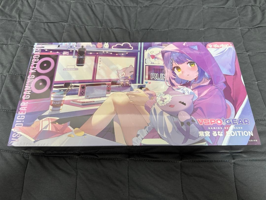 ぶいすぽ VSPO! GEAR ゲーミングキーボード 紫宮るなEdition