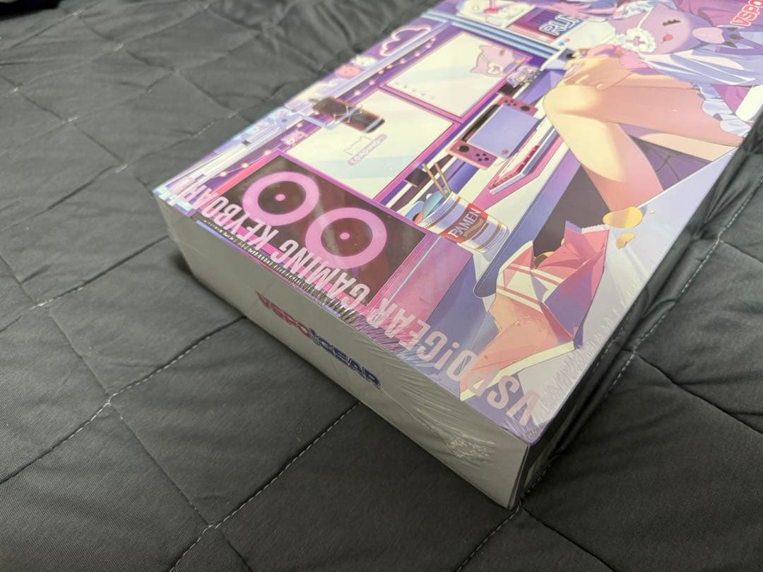 ぶいすぽ VSPO! GEAR ゲーミングキーボード 紫宮るなEdition