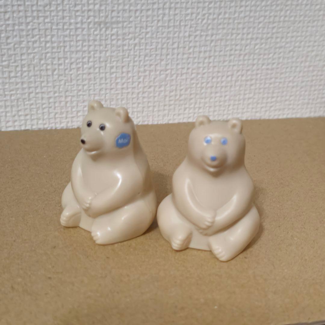 おまけ付き　しろくま貯金箱　チョコケーキ　パンダ　パンプレート　ちびしろくま2個