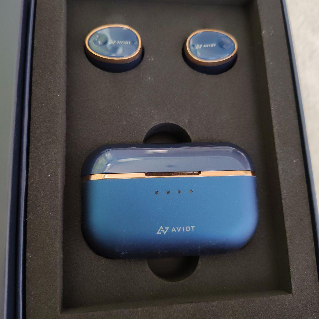 AVIOT TE-D01t ワイヤレスイヤホン 青