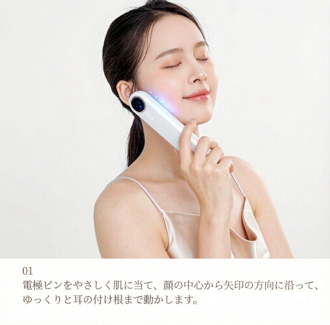 電気ブラシ EMS リフトアップ 美顔器 頭皮ケア 全身ケア IPX5 防水
