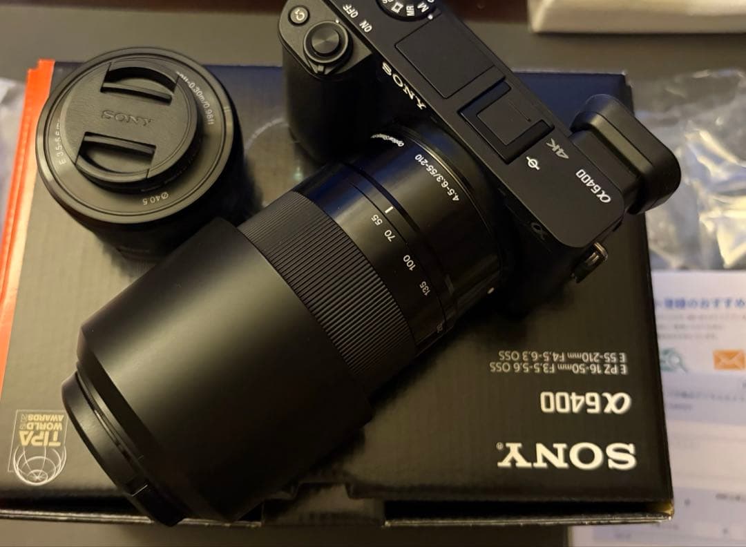 極美品 α6400 ダブルズームレンズキット