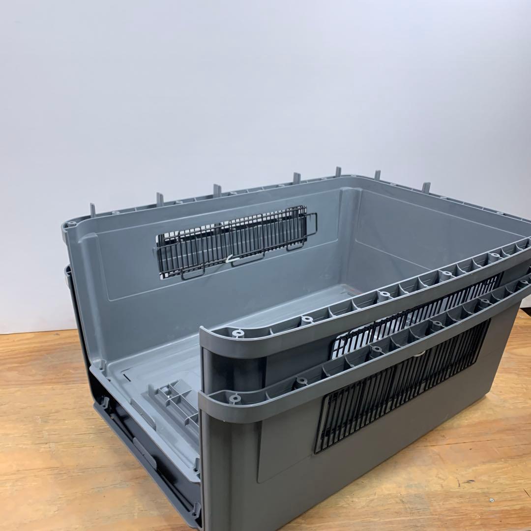 アイリスオーヤマ エアトラベルキャリー ATC-870 ダークグレー Lサイズ