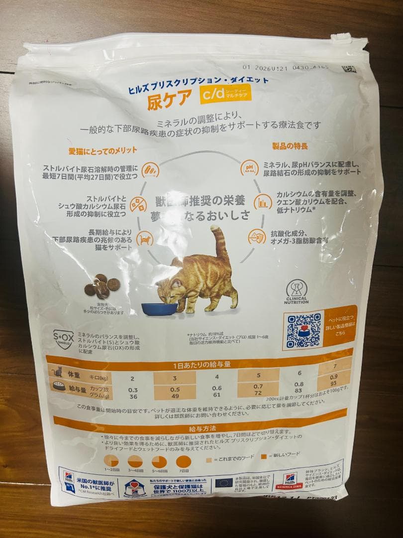 Hill's Prescription Diet c/d 尿ケア 4kg