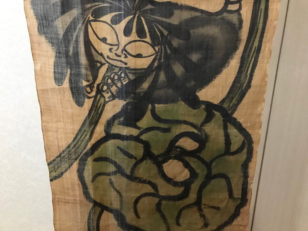 柿渋　タペストリー
