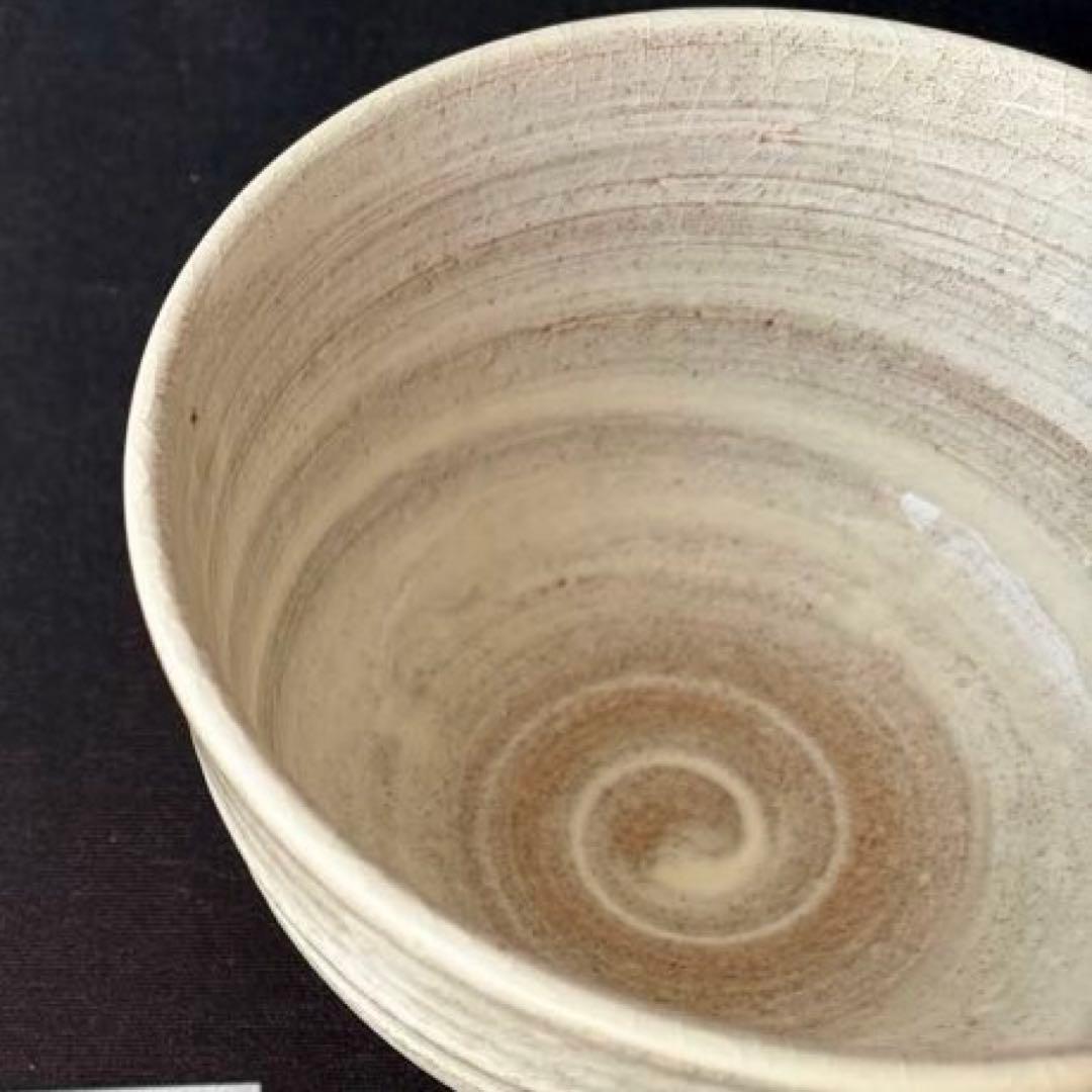 龍窯　加藤舜陶作　粉引茶碗　供箱付き