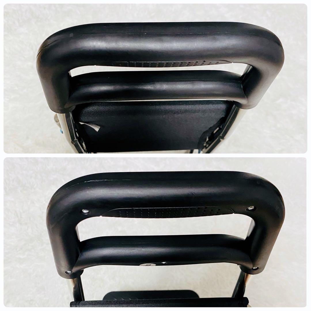 【美品】 椅子付き 6輪 ショッピングカート 折りたたみ式 軽量 保冷保温