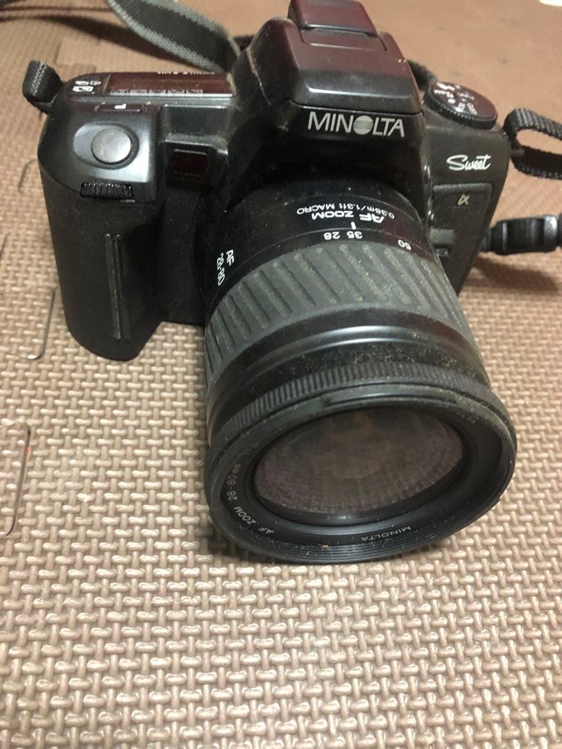 MINOLTA Sweet 一眼レフ28-80mmレンズナショナルストロボセット