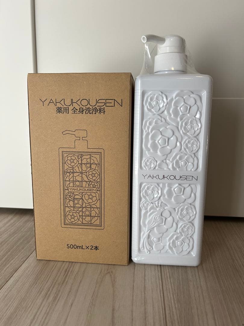【新品】薬酵泉 薬用全身洗浄料 500ml×2本+1000mlボディソープ