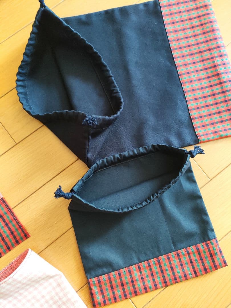 kitty★レッスンバッグ　靴袋他　入園入学オーダーセット