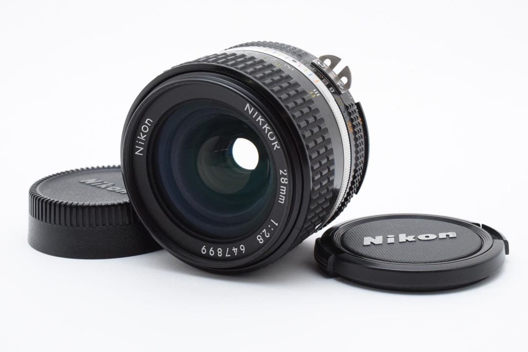 【完動品】Nikon ニコン Nikkor 28mm F2.8 Ai-s 単焦点