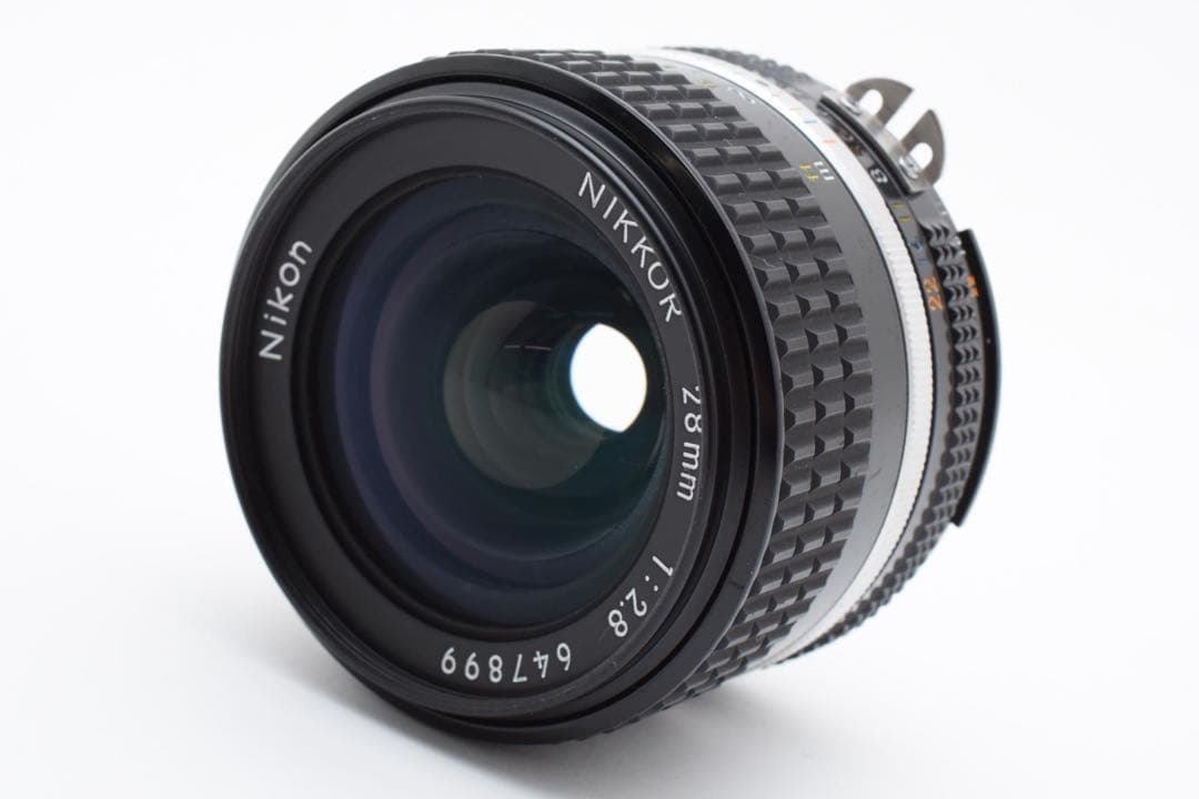 【完動品】Nikon ニコン Nikkor 28mm F2.8 Ai-s 単焦点