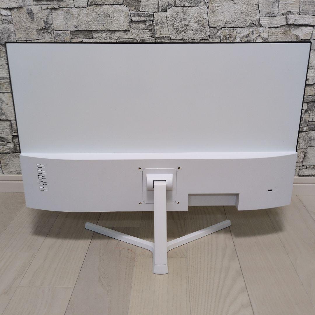 AESNO ゲーミングモニター 本体　ホワイト180Hz　23.8インチ