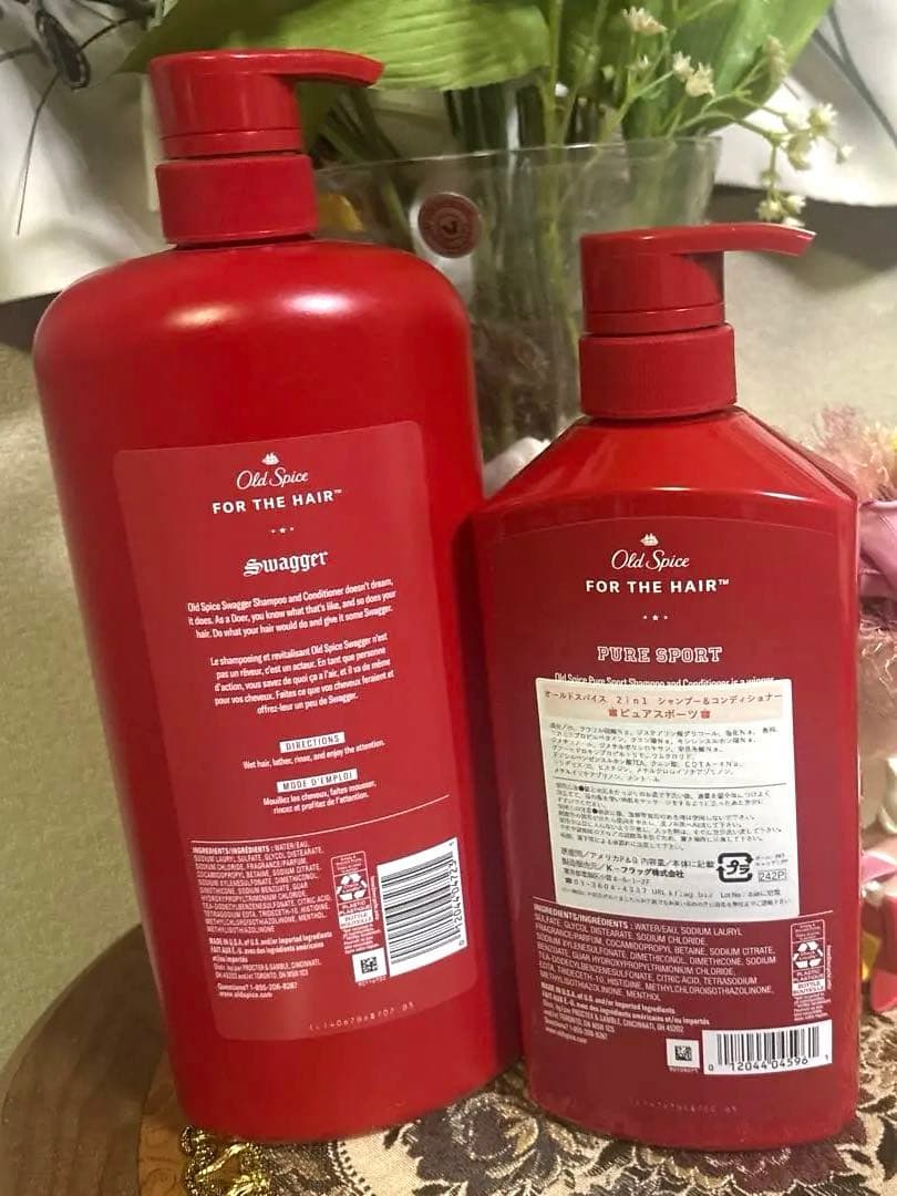 シャンプー Old Spice Swagger1180mlPure Sports 650ml