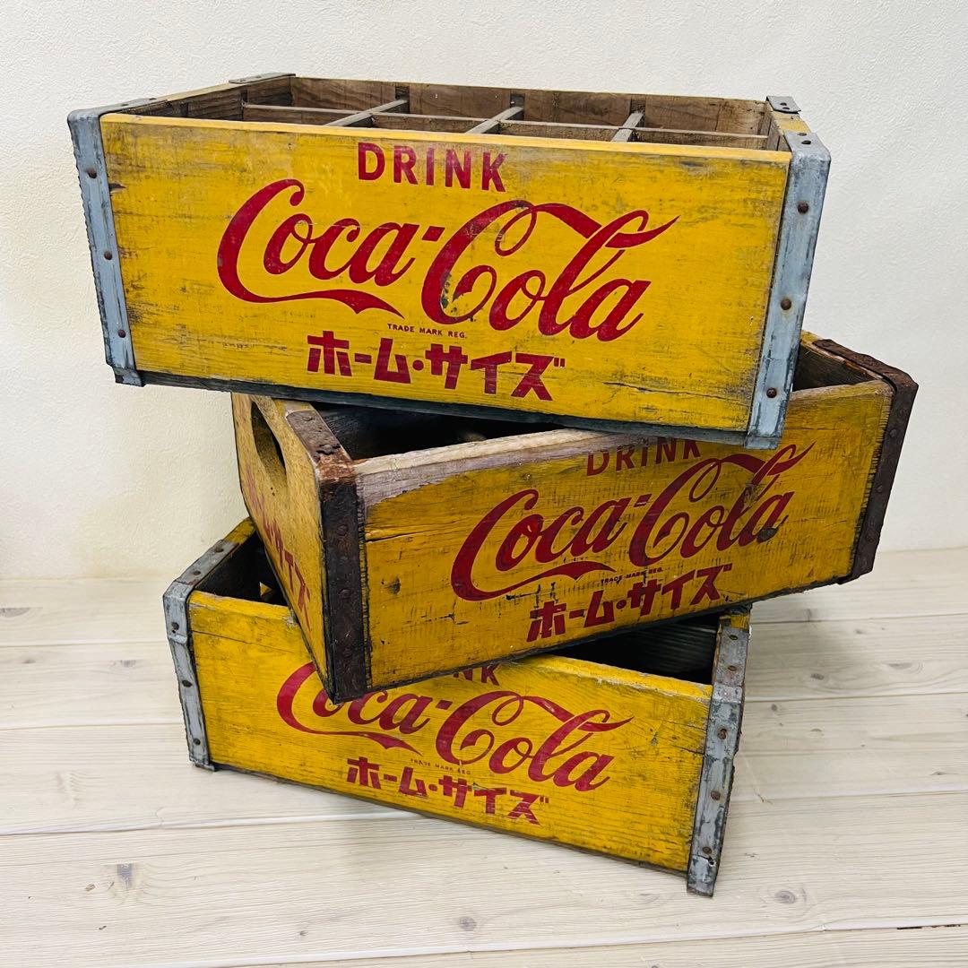 ★ヴィンテージ★コカコーラ　木箱　3セット