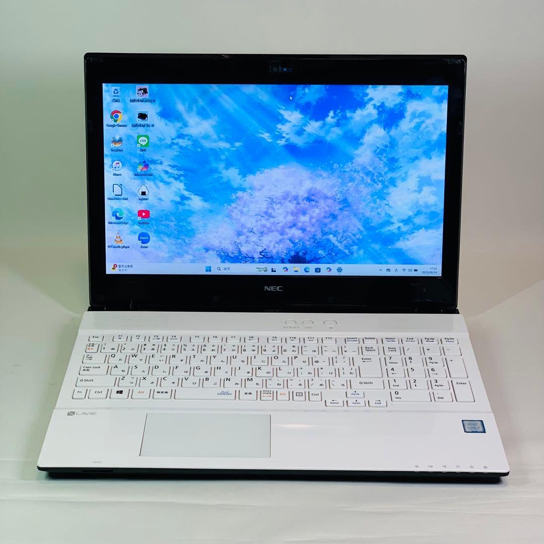 Core i7✨SSD2TB✨32GB✨カメラ✨NEC✨ホワイト✨ノートパソコン