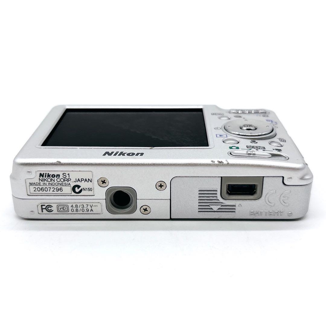 Nikon ニコン COOLPIX S1シルバー デジカメ クールピクス