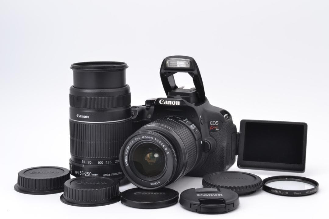 キャノン　Canon Kiss X6i ダブルズームキット スマホ転送