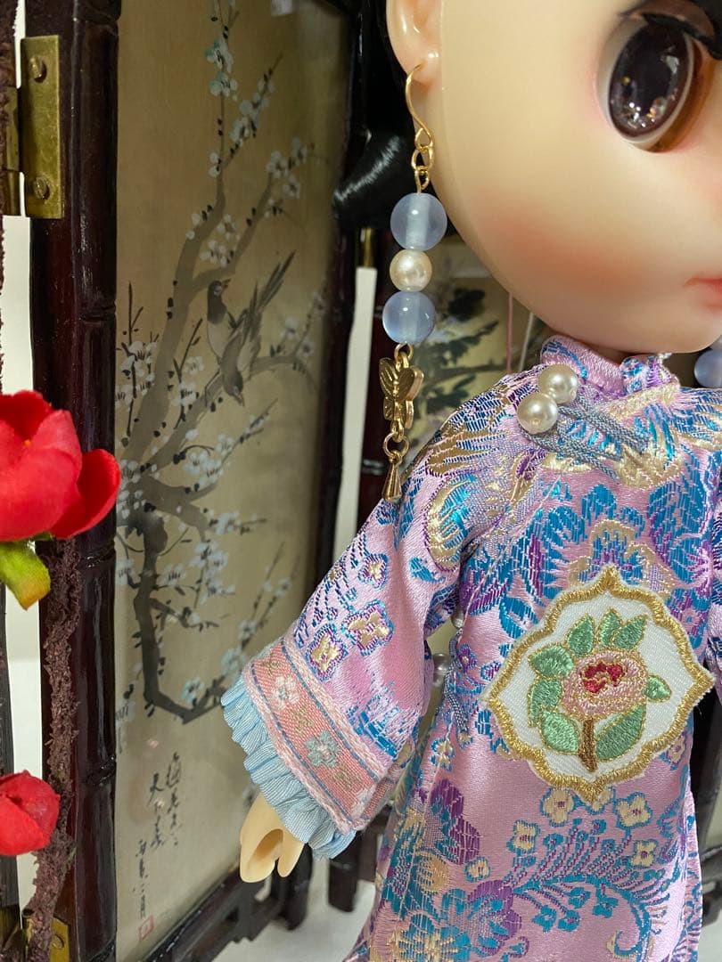 ブライス　1/6 アウトフィット　古代中国風〜春藍〜