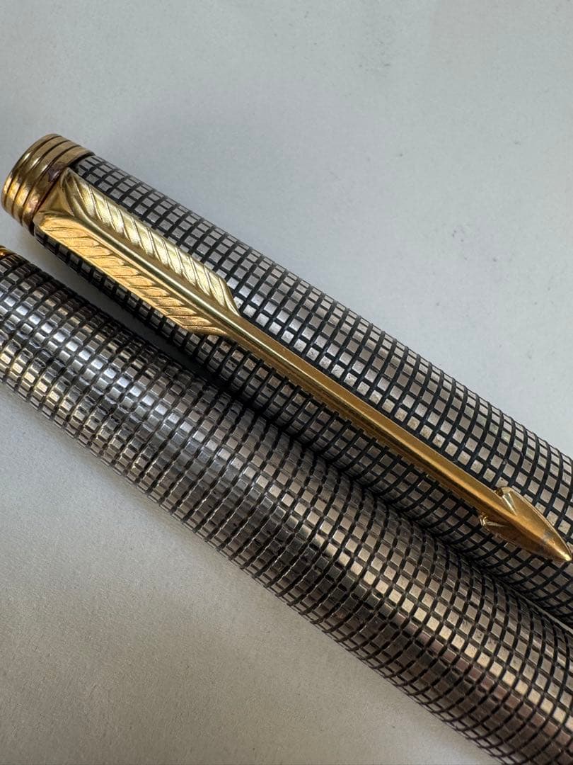 パーカー万年筆 70年代 スターリングヴェルメイユ 14K sẽ PARKER